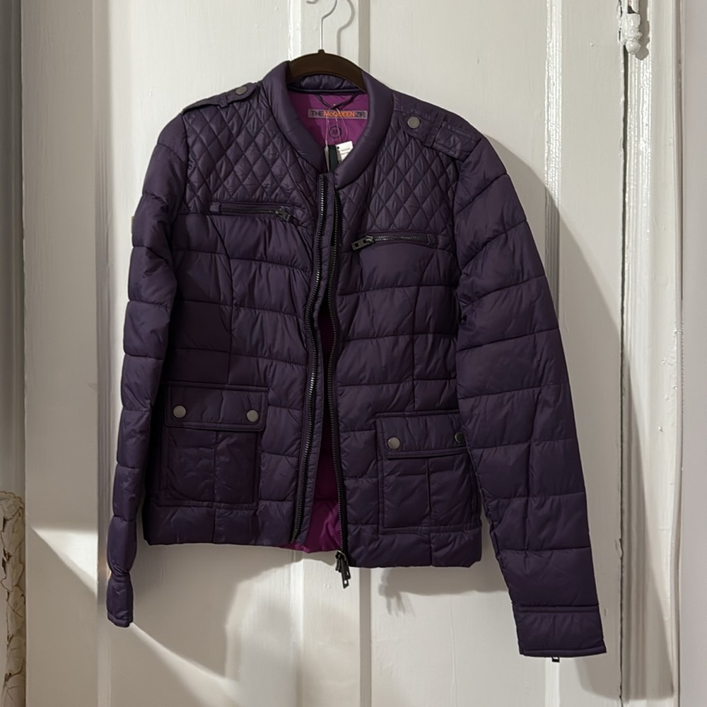 NWOT Superdry Medium Black Grape Jacket - Picture 4 of 6